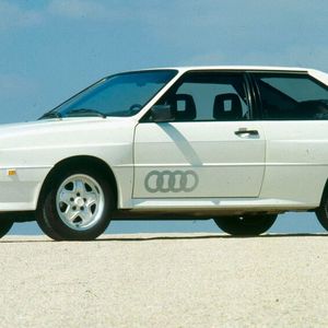 Der Audi quattro revolutionierte erst die Allradwelt und ab 1981 auch die Rallyeszene.(Bild:  Audi)