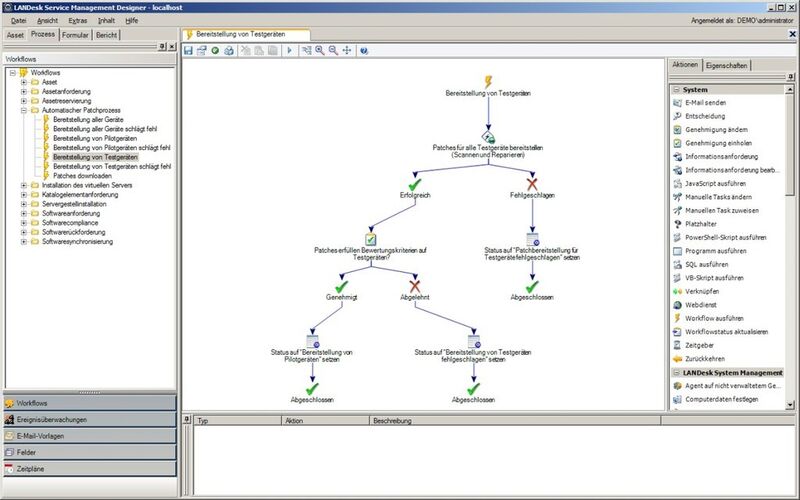 Der LANDesk Process Manager erlaubt es, den Patch-Prozess vollständig zu automatisieren. (Bild: LANDesk)
