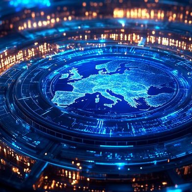 Europäische Softwarelösungen gewinnen in einigen IT-Kategorien an Bedeutung. Doch globale Cloud-Ökosysteme dominieren weiterhin viele Plattformschichten. (Bild: KI-generiert)