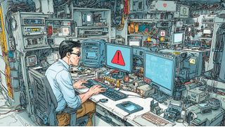 Im Visier von Cyberkriminellen stehen mittlerweile auch die Backups. (Bild: Midjourney / KI-generiert)