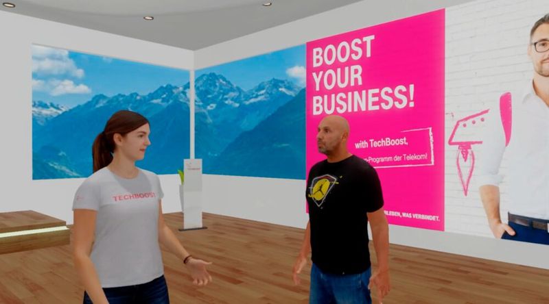 Innovationsworkshops finden im TechBoost VR-Room statt. (Bild: Palmer Hargreaves GmbH)