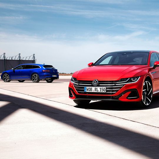 Neben der Limousine gibt es vom VW Arteon künftig auch einen Shooting Brake.(Bild:  Volkswagen)