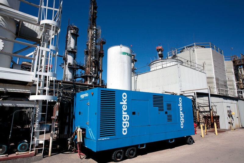 1. Aggreko offers temporary power and temperature control solutions worldwide. Its equipment includes silent gas and diesel generators, air conditioners, chillers, heaters, dehumidifiers, load banks, and cooling towers for both planned and emergency projects. (Courtesy of Aggreko plc.)