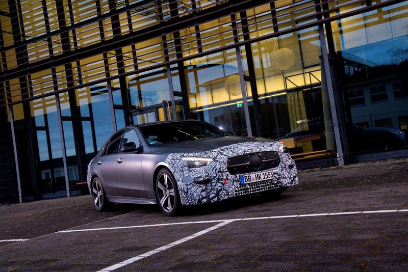 Die neue Mercedes C-Klasse steht in den Startlöchern. (Bild: Mercedes-Benz)
