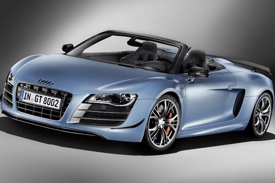 Audi baut die R8-Familie weiter aus. Nach der GT-Version des Coupés folgt nun der offene GT Spyder mit erstarktem Triebwerk. (Archiv: Vogel Business Media)