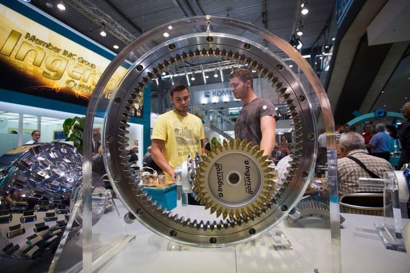 Reflet en image du salon AMB en 2012. (Messe Stuttgart)