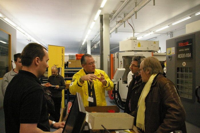 Reflet du séminaire Sandvik de janvier 2013 au Technopôle de Ste-Croix (Image: MSM)