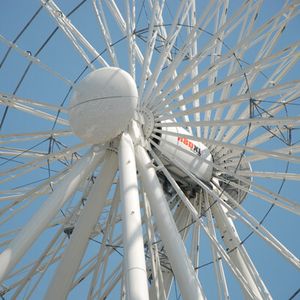 Das R80XL ist das aktuell größte transportable Riesenrad der Welt. Es ist 80 Meter hoch und wird derzeit von Maurer German Wheels gebaut. Die Antriebssysteme liefert Siemens.