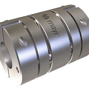 Lamellenpaketkupplungen wie die Roba-DS ermöglichen höchste Drehzahlen und sind für hochdynamische Antriebe prädestiniert.(Bild:  Mayr Antriebstechnik)