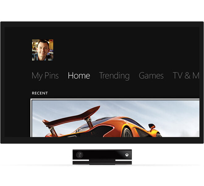 Die Xbox One erkennt die Entertainment-Favoriten des Users und präsentiert sie auf einem personalisierten Startbildschirm. (Bild: Microsoft)