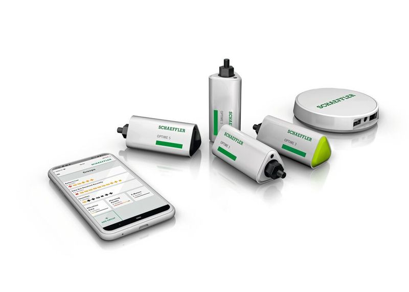 Mit Optime will Schaeffler insbesondere für indirekt prozesskritische Aggregate ganzer Maschinen- und Anlagenparks eine effiziente und einfach zu nutzende Condition-Monitoring-Lösung im unteren Preissegment bieten. (Schaeffler)