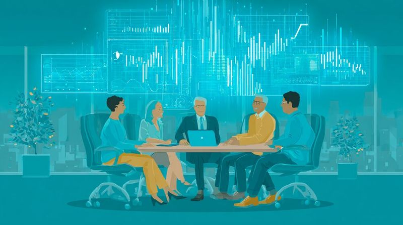 Daten sind weit mehr als das neue Öl. Ein Paradebeispiel dafür, wie sich die Datenstrategie in Unternehmen wandeln muss, findet man im Finanz- und Versicherungswesen.(Bild:  Midjourney / KI-generiert)