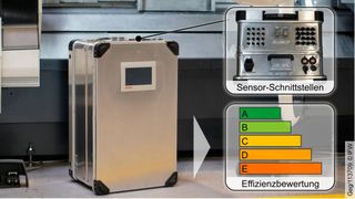 Bild 1: Mit einem mobilen Messkoffer können die Einsparpotenziale bei Werkzeugmaschinen in puncto Energie jetzt genau ermittelt werden. Lesen Sie hier, wie das sowohl für elektrische als auch pneumatische Verbraucher funktioniert. (Bild: IFW)