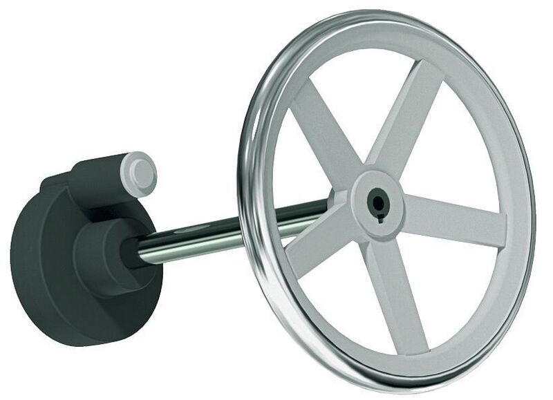 Gehäuse eines Stirnradgetriebes mit parallelen Achsen und zwei Antriebsritzeln und Vorgelege (Maul Konstruktionen)