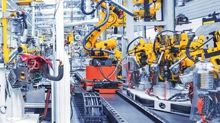 Bild 1: Eine nach Industrie-4.0-Gesichtspunkten arbeitende Fertigung benötigt auch ein leistungsfähiges Produktionsmanagement. (Fotolia/Nataliya Hora)