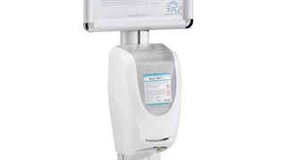 Ein modernes Spendersystem muss auch bei hoher Belastung einwandfrei funktionieren. Die mobilen Spendersysteme von PGP funktionieren je nach Ausführung auch berührungsfrei. (Peter Greven Physioderm)