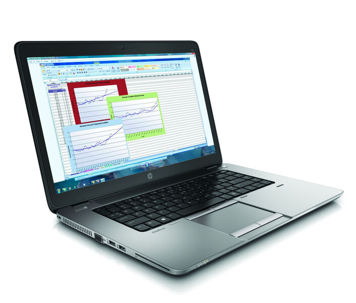 Das Elitebook 750 mit 15,6-Zoll-Display soll Anfang 2015 als G2-Version durch einen neuen Prozessor und zusätzliche Sicherheitsfunktionen aufgewertet werden. (Bild: HP)