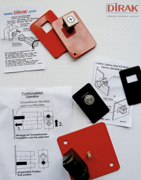 Mit einem „snap“ zwei Bleche verbinden