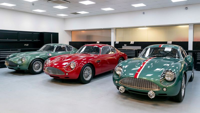 Aston Martin hat den DB4GT Zagato nachgebaut. (Bild: Aston Martin)
