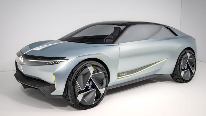 Opel stellt ein neues Konzeptauto vor. Der „Experimental“ vom 5. bis 10. September auf der IAA Mobility in München zu sehen.(Bild:  Opel)