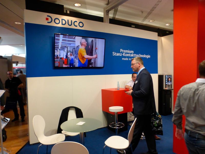 Impressionen der Stanztec 2016 in Pforzheim. (Finus)