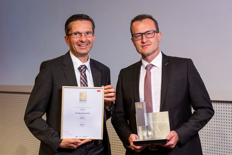 In der Kategorie Materialfluss ging der Best of Industry Award an SSI Flexi der SSI Schäfer Automation GmbH. (Stefan Bausewein)