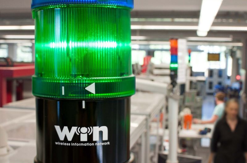 Werma-Signalleuchte: die mitgelieferte WIN-Software führt sicher durch die einzelnen Schritte zum eigenen Wireless-Netzwerk. (Werma)