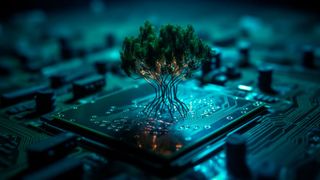 Mit Spinwellen sollen komplexere Rechenfunktionen eines Computerchips deutlich weniger Energie verbrauchen.  (Bild: Emily - stock.adobe.com)