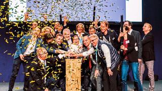 Feierlicher Launch der digitalen Plattform Memtec.plus am ersten Messetag der Prodex. (Exhibit & More / David Biedert)