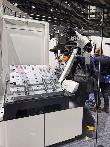 Impressionen aus der DMG Mori Halle. (Bild: VCG/Sonnenberg)