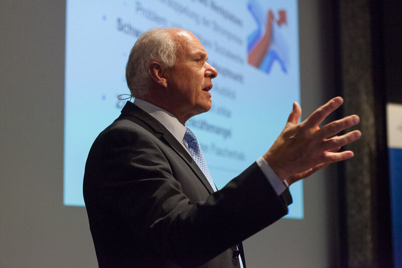 Einmal jährlich treffen sich  zum Swissmem-Symposium sich die Entscheider der MEM-Industrie. (Bild: Markus Senn)