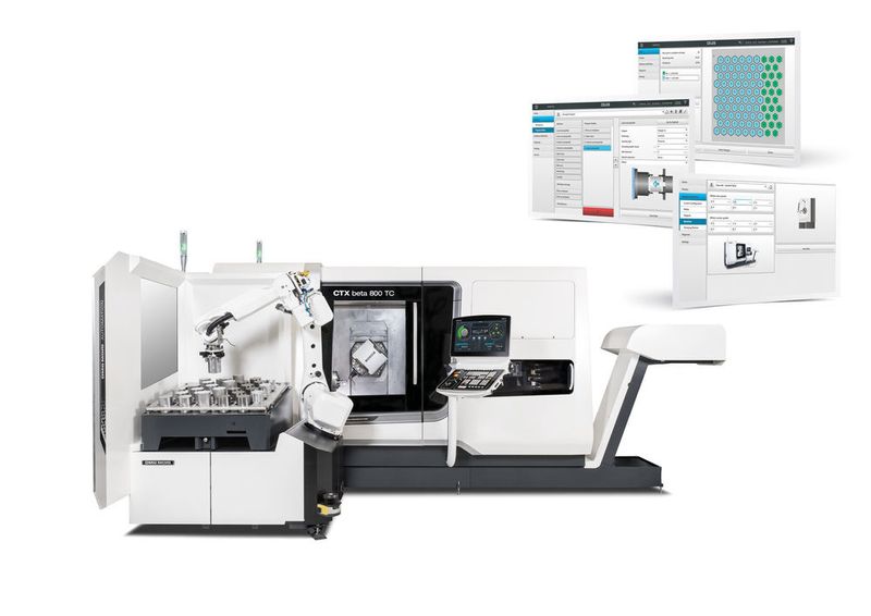 AMB 2018: DMG Mori zeigt auf rund 2200 m² 13 Hightech-Maschinen ausgestattet mit ganzheitlichen Automationslösungen. Als Neuheit präsentiert DMG Mori den Robo2Go in der zweiten Generation. (DMG Mori)