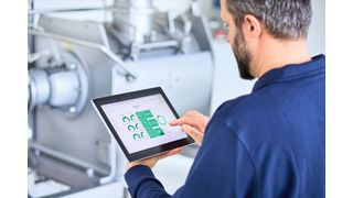 Maschinen- und Prozessdaten werden auf dem Dashboard transparent visualisiert und analysiert.  (Bild: Gebrüder Lödige Maschinenbau)