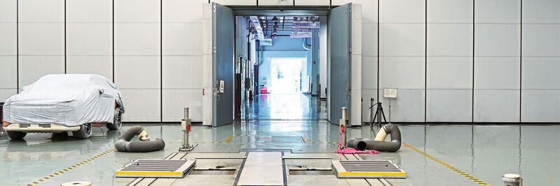 CAERI verfügt über hochmoderne Labore für NVH-Tests, ausgerüstet mit spezialisierter Messtechnik von Kistler.