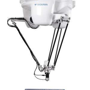 Mit Parallelkinematik verbindet der Motoman MPP3S von Yaskawa Schnelligkeit mit hoher Traglast.