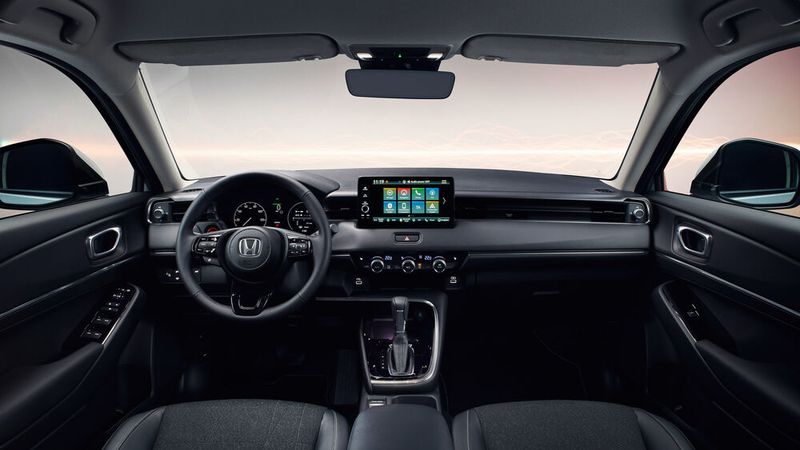 Das Interieur des HR-V soll laut dem Importeur durch die Materialauswahl und Gestaltung einen Sprung nach vorn machen. (Bild: Honda)