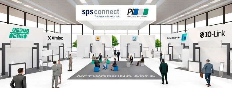 Profibus & Profinet International (PI) zeigt auf der Messe folgende Schwerpunktthemen: Neuentwicklungen rund um Profinet, Safety, der Antriebstechnik mit Profidrive und IO-Link.  Außerdem spielen generell Aspekte rund um Industrie 4.0 und vertikale Kommunikation eine wichtige Rolle. Auch im Mittelpunkt steht die Ortungstechnologie Omlox – der erste offene Standard für die Echtzeit-Ortung in Gebäuden und Produktionsanlagen. Hier haben sich führende Hersteller unter dem Dach von PI zusammengefunden, um einen interoperablen und herstellerübergreifenden Standard mit Hilfe unterschiedlicher Ortungstechnologien, u. a. UWB, zu realisieren.   (PI)
