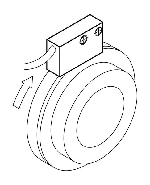 Um mit Wegsensoren eine Drehbewegung zu bestimmen, wird ein Messrad verwendet, auf dem ein Magnetband aufgebracht ist. (IPF Electronic GmbH)