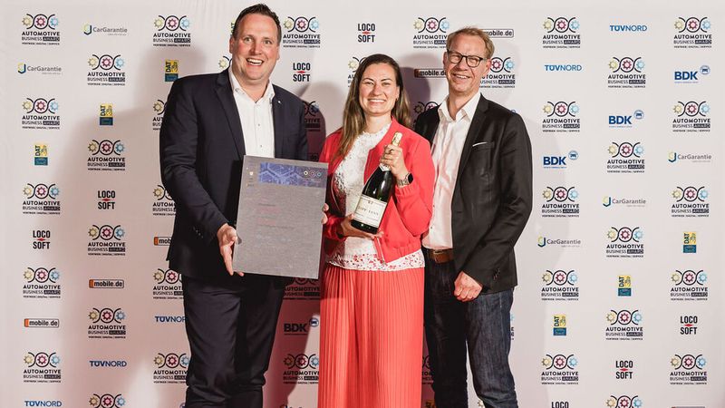 Süverkrüp aus Kiel war mit seiner digitalen Strategie rund um die Customer Journey von Kunden beim Fahrzeugkauf als Gewinnerbetrieb des Automotive Business Awards 2025 erfolgreich. (Stefan Bausewein)