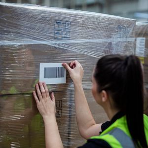 Palettenetikettierung(Bild:  Brother International GmbH)