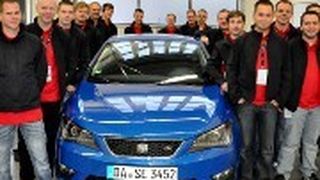 Die „Top-Service-People 2012“ von Seat Deutschland. (Foto: Seat)