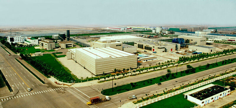 Novozymes' enzyme production  in Tianjin, China – the largest enzyme fermentation facility in the world? (Picture: Novozymes)