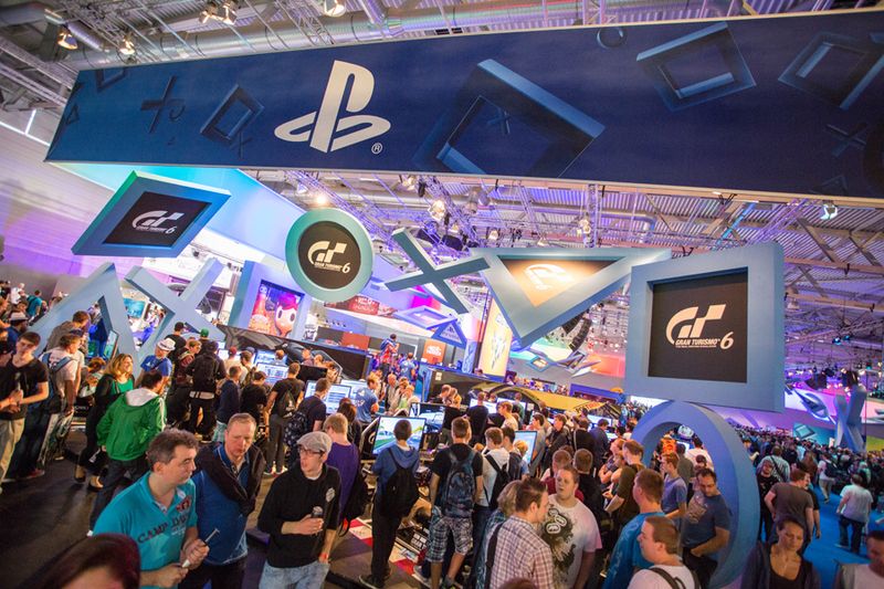Highlight am Stan von Sony in Halle 7.1 war die neue Playstation 4. (Koelnmesse GmbH)