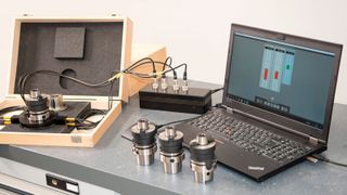 Kelch hat für die spanende Fertigung eine neue sowie smarte HSK-Messlehre entwickelt. Vergleichsmessungen von HSK-Werkzeugaufnahmen gelingen damit im Industrie-4.0-Maßstab. (Kelch)