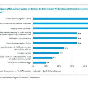 Offline-Lernangebote werden derzeit noch bevorzugt.