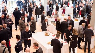 Momentaufnahme der Ausstellungsfläche des letztjährigen Team-Logitikforums. (Bild: Team)