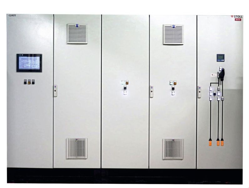 Die Kommunikationsstruktur der Anlage ist redundant auf Basis von Profinet aufgebaut. (Bild: Stoll Gruppe)