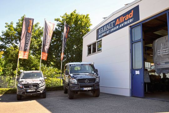 Die Fahrzeugbauhalle liegt im idyllischen Marktbreit am Main.(Bild:  Mauritz/»kfz-betrieb«)