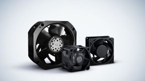 Die Kompaktventilatoren AxiEco 200 und AxiForce für 
anspruchsvolle Kühlaufgaben in Industrie, Energie- und IT
Anwendungen.  (Bild: ebm-papst)