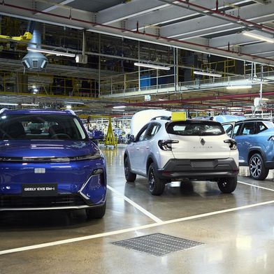 Geely has acquired a stake of just over 26 percent in Renault do Brasil. Geely models for the South American market are now also being produced at the Ayrton Senna plant in São José dos Pinhais. (Image:Renault)